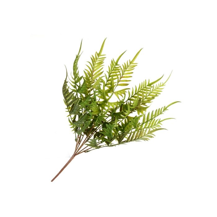 Fern Bush - Green (50cm long)