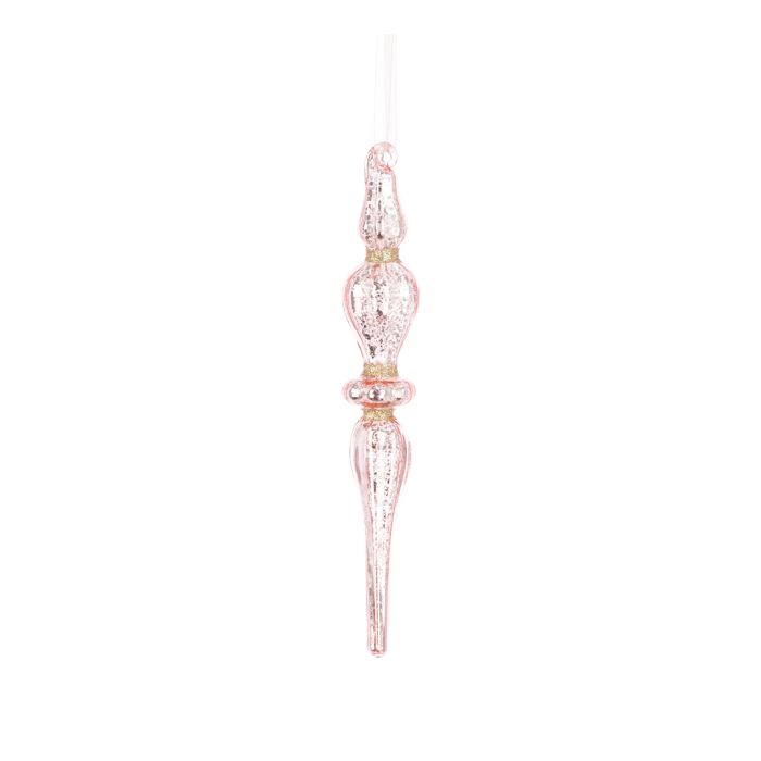 GLASS Finial Ornament 22cm