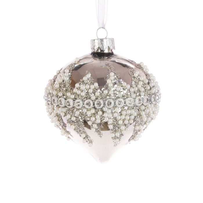 GLASS Abbyjean Onion 8cm