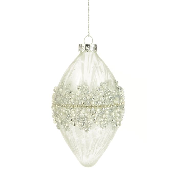 GLASS Helen Finial 6 x 12cm