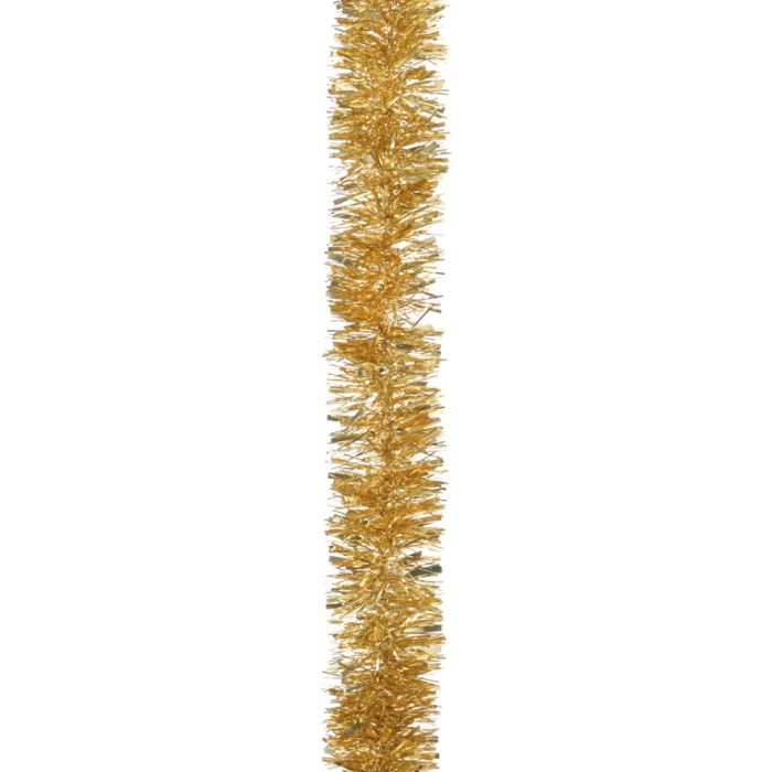 200cm x 10cm Chunky/Fine Cut Tinsel Gold