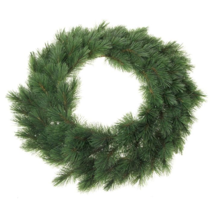Artificial Evergreen Mountain Wreath 60cm