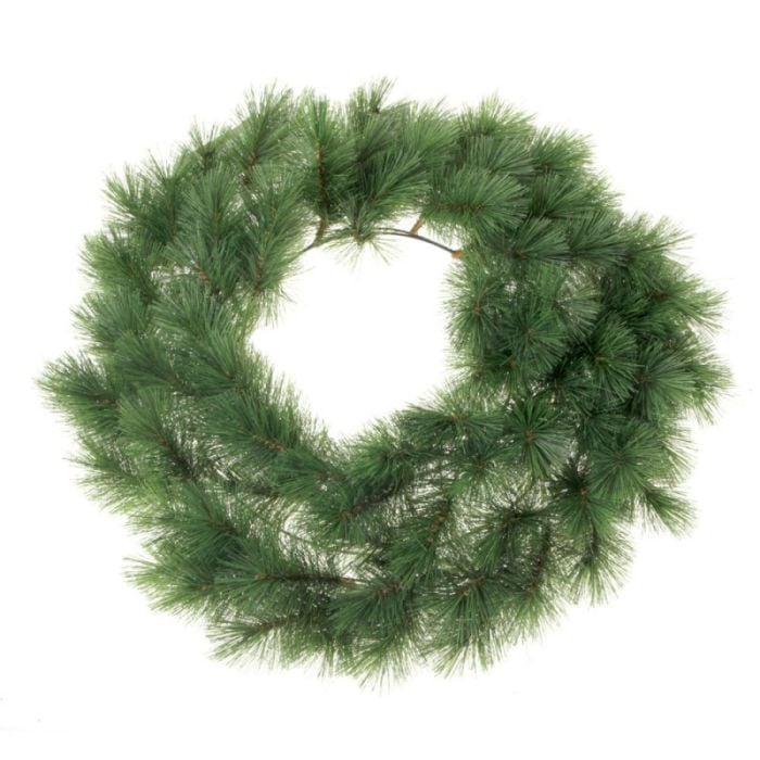 Artificial Evergreen Mountain Wreath 50cm