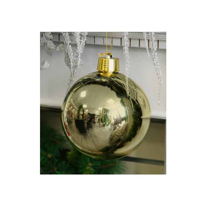 Gold Shatterproof Bauble (20cm)