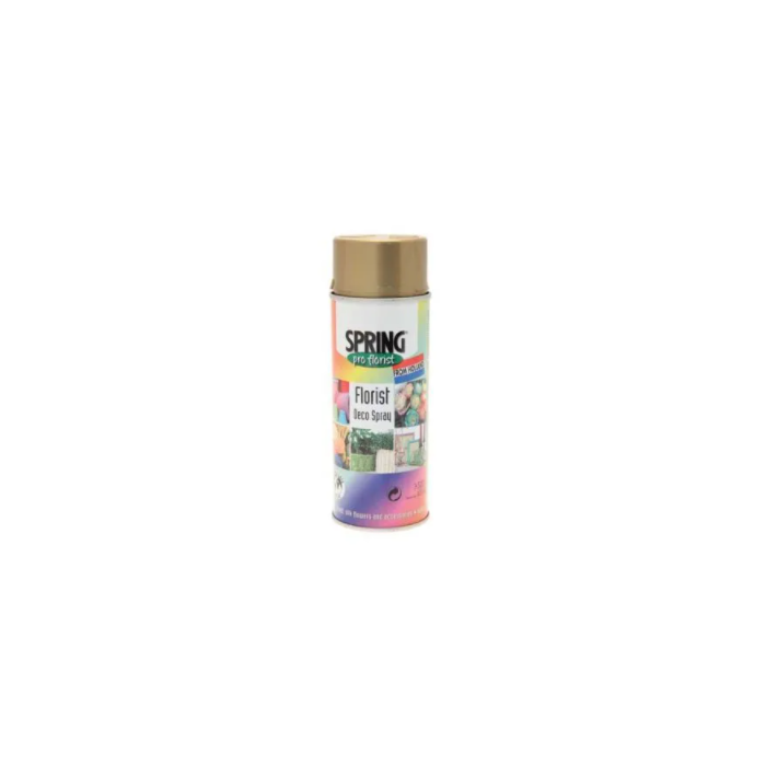 400ml Brite Gold Florist Deco Spray