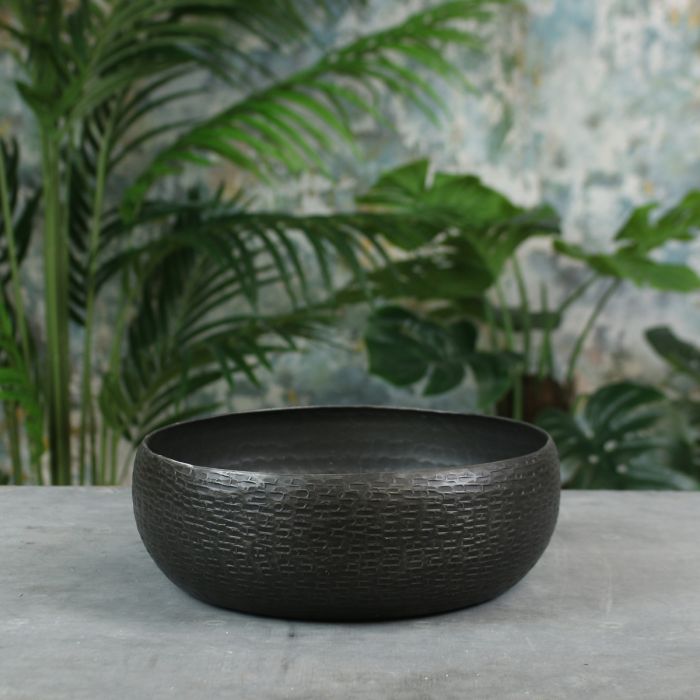 Hampstead Bowl Medium Graphite H8 x Dia24cm