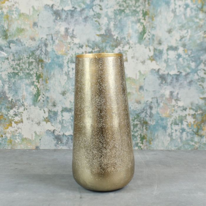 Mayfair Foyer Vase Small Gold H29.5 x Dia14cm