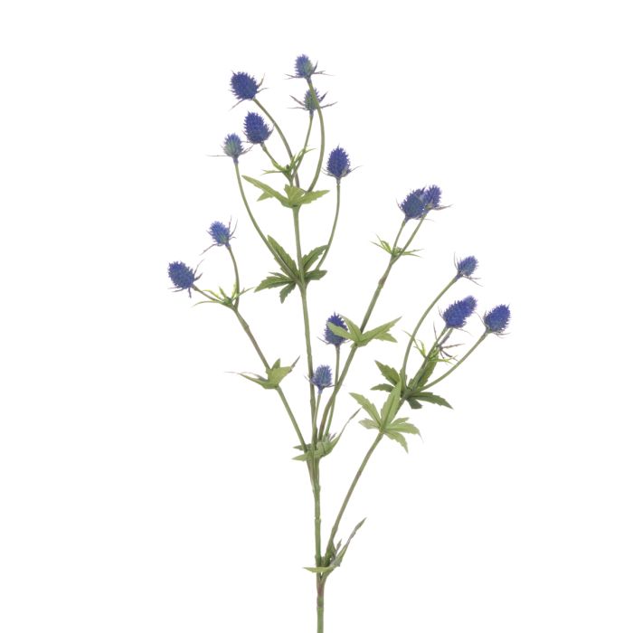 Thistle Spray Blue 81cm Blue