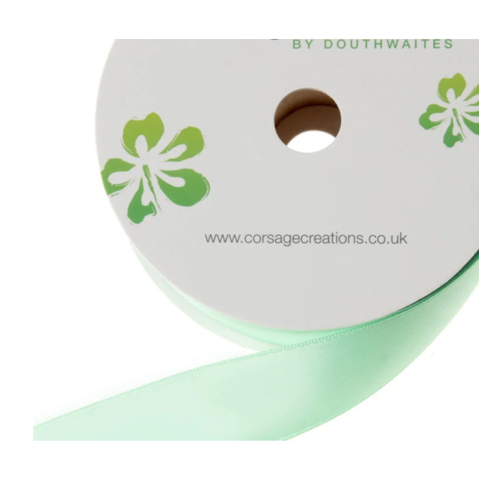 15mm Double Faced Satin - Mint Green (15mm x 20m)