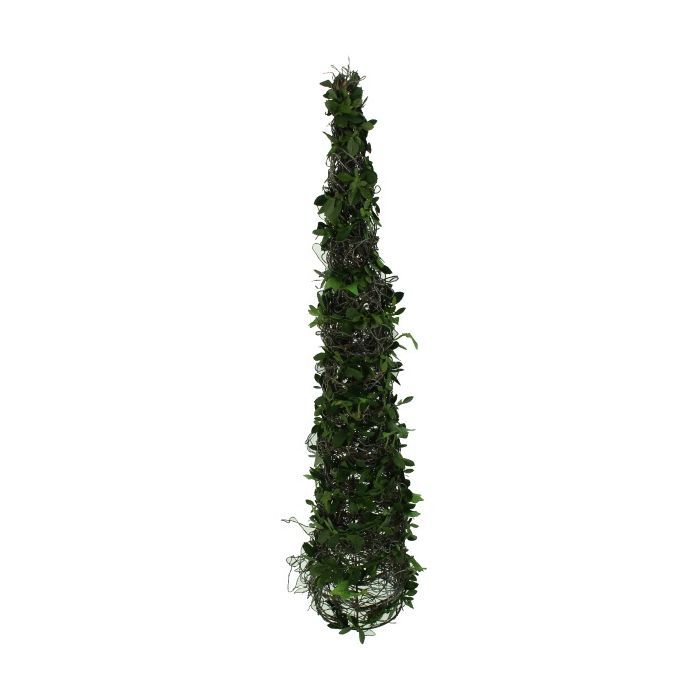 55cm Leaf Cone Tree Green