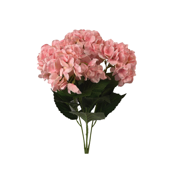 60cm Hydrangea Bush Pink