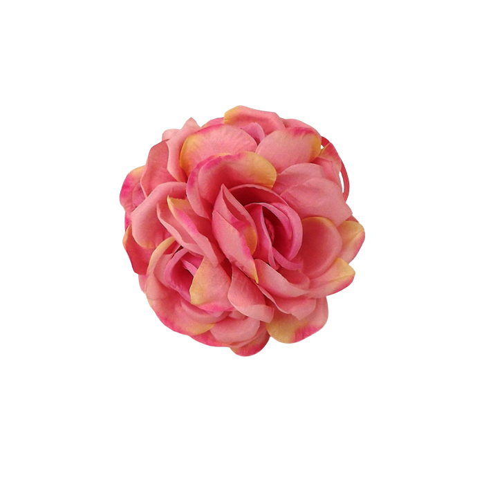 5" Rose Ball Hanger Pink