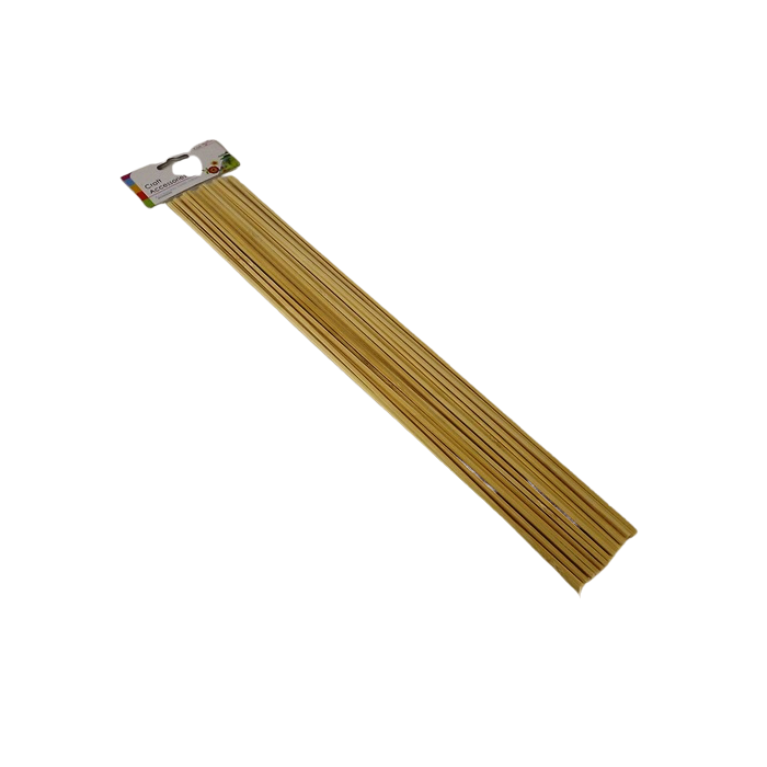 25pk Crafting Sq Bamboo Sticks