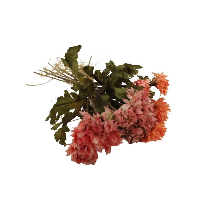 Vintage Strawflower Bundle 30cm Peach