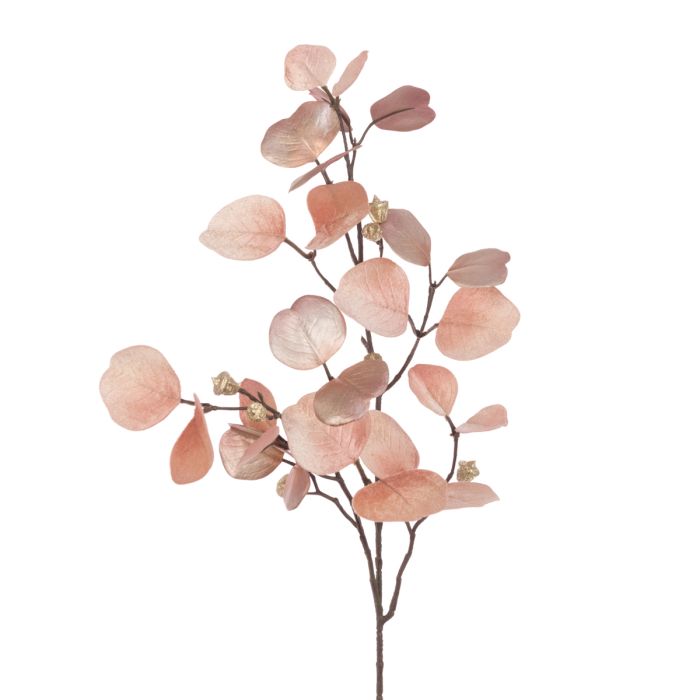 Luxe Eucalyptus Spray 81cm Peach