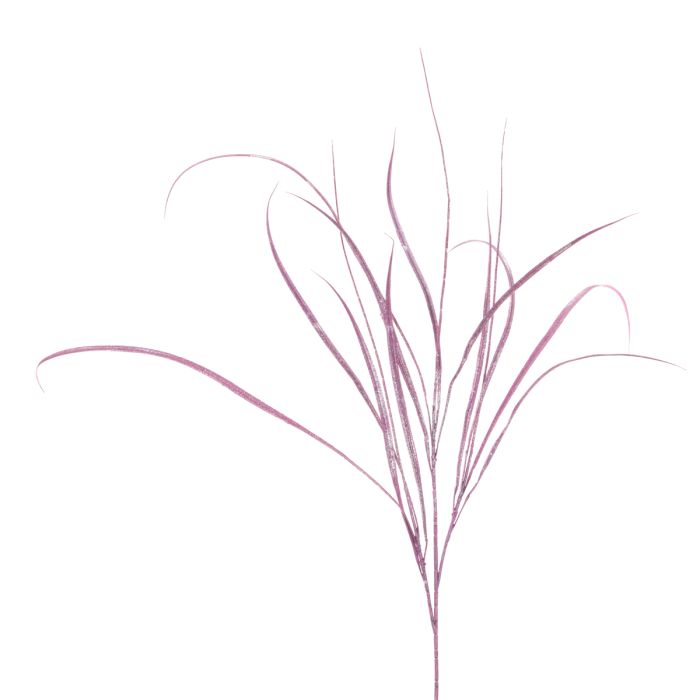 Sparkle Grass Spray 107cm Dark Pink
