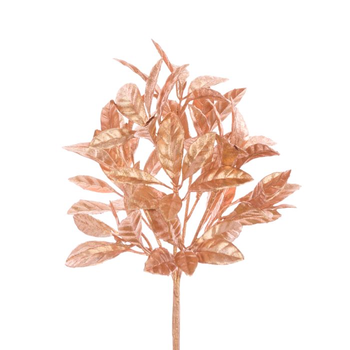 Metallic Citrus Leaf Bush 30cm Copper