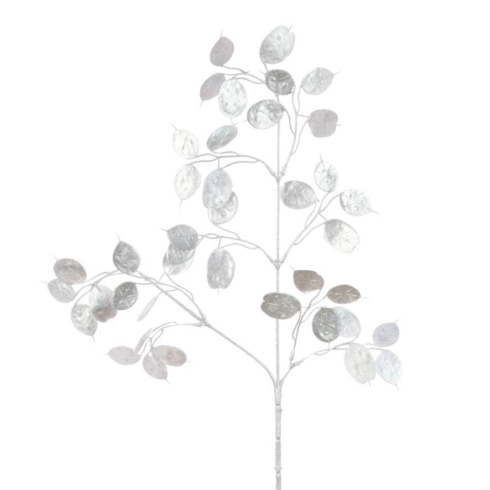 Sparkle Honesty Spray 67cm Silver