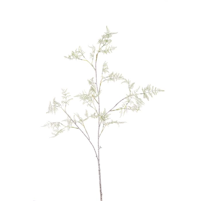 Sparkle Mini Fern Spray 89cm Green/Silver