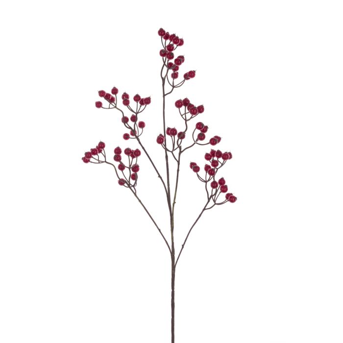 Berry Spray 81cm Red