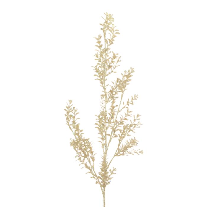 Sparkle Boxwood Spray 78cm Platinum