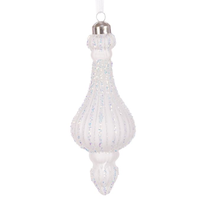 GLASS Neske Finial 13cm