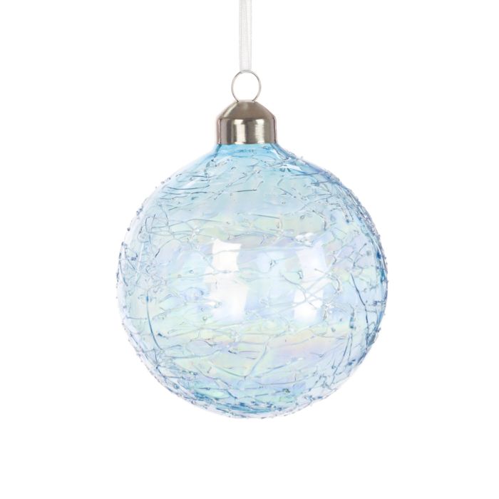 GLASS Kristen Bauble 8cm