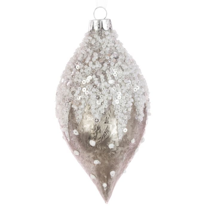 GLASS Abarrane Finial 12cm