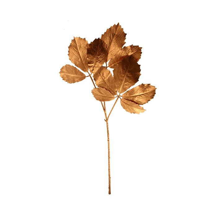 89cm Painted Cryptotaenia Japonica Spray Copper