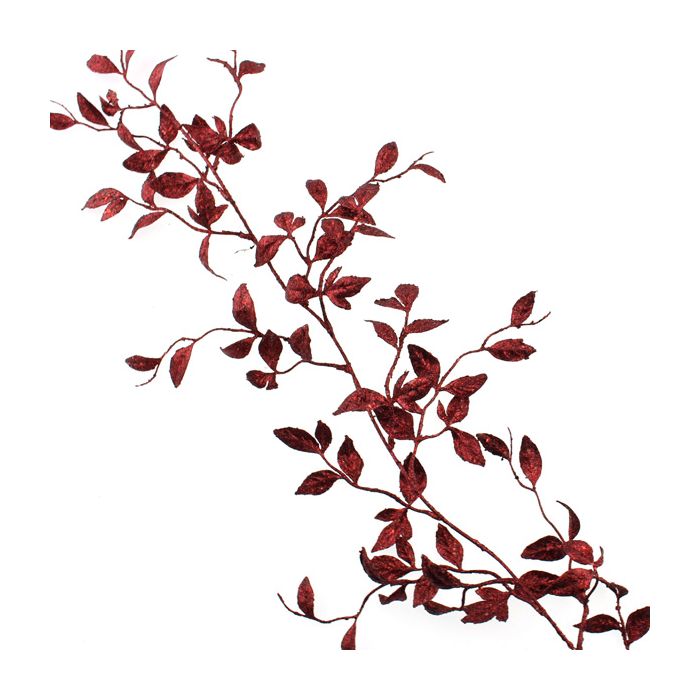 180cm Honeysuckle Garland Red