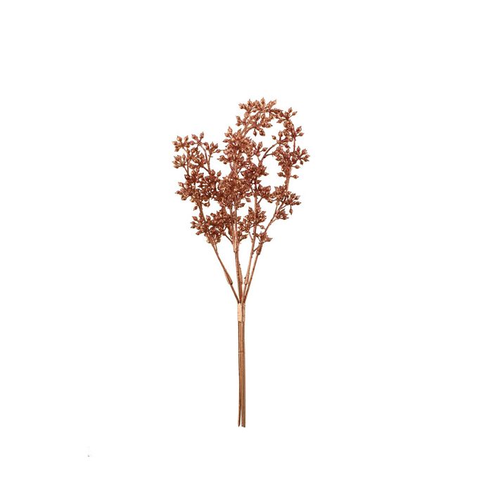 33cm Seed Head Bundle Pink