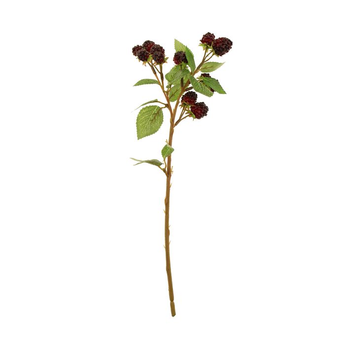 39cm Raspberry Spray Dark Red