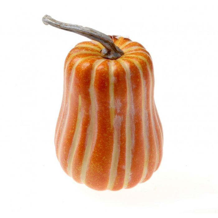 Artificial Butternut Pumpkin - Orange/Yellow (19cm x 30.5cm)