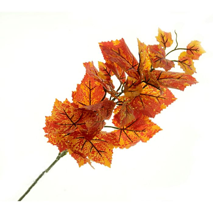 Grape Ivy Spray - Orange (65cm long)