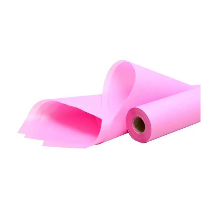 Frosted Cello 80cm x 80mtr Light (Sugar) Pink