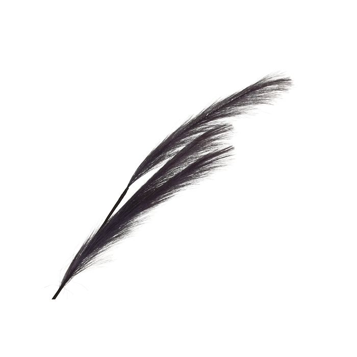 82cm Pampas Grass (Artificial) Spray Purple