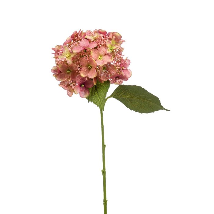 Hydrangea Spray Old Pink 50cm
