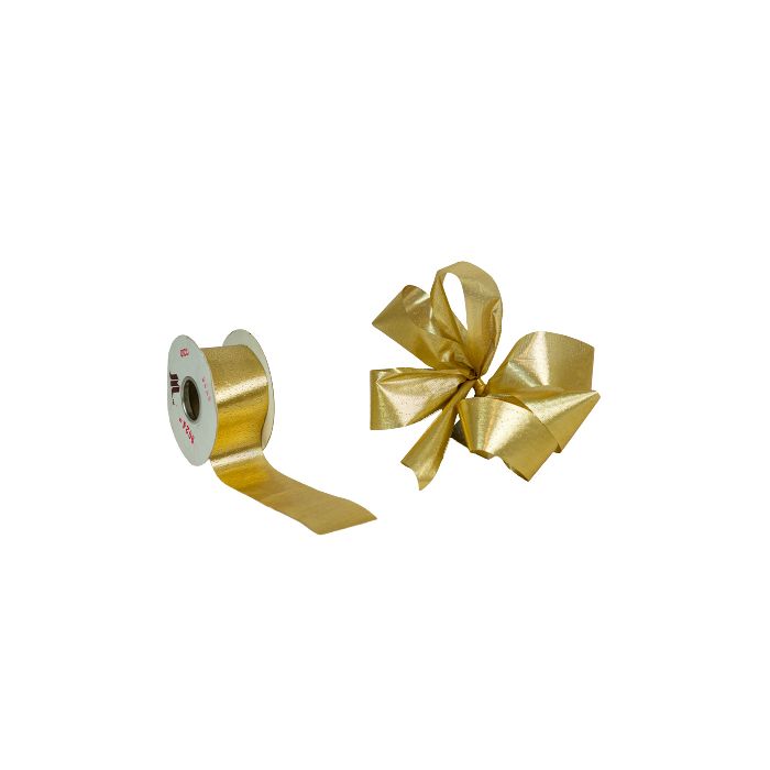 37mm x 25yds Gold Ribbon