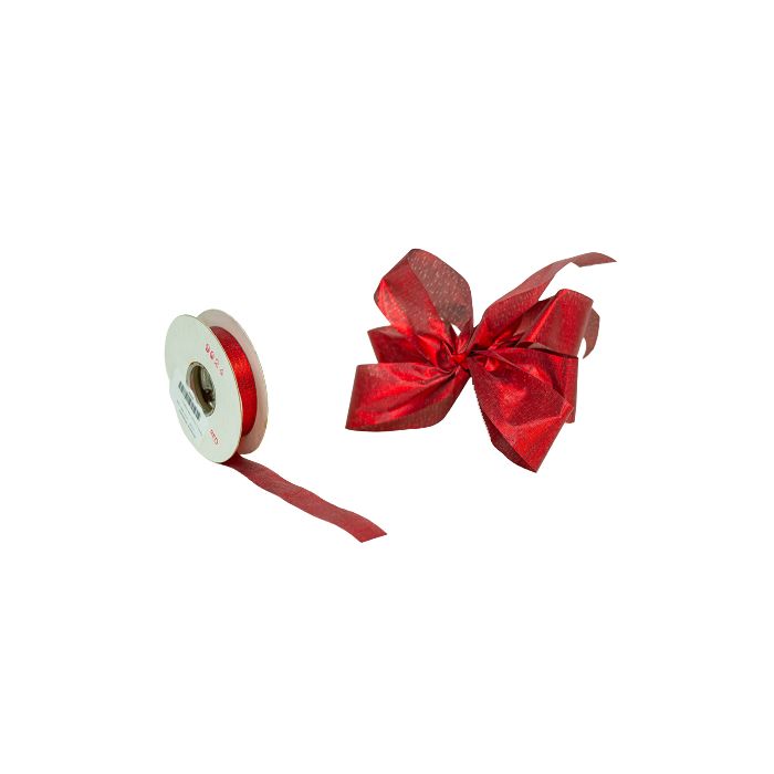 10mm x 25yds Red Ribbon