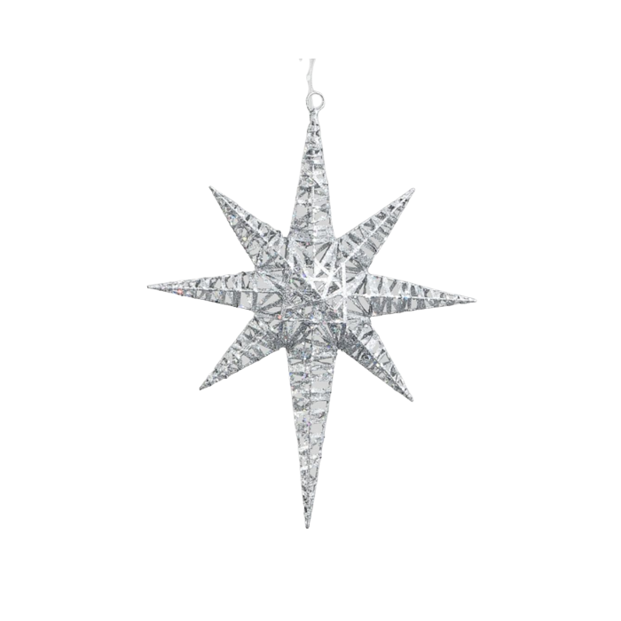 42cm Bethlehem Star Silver