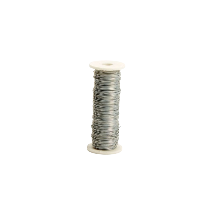Rose Wire 32swg (.26mm) x 100g Silver x 10 Rolls