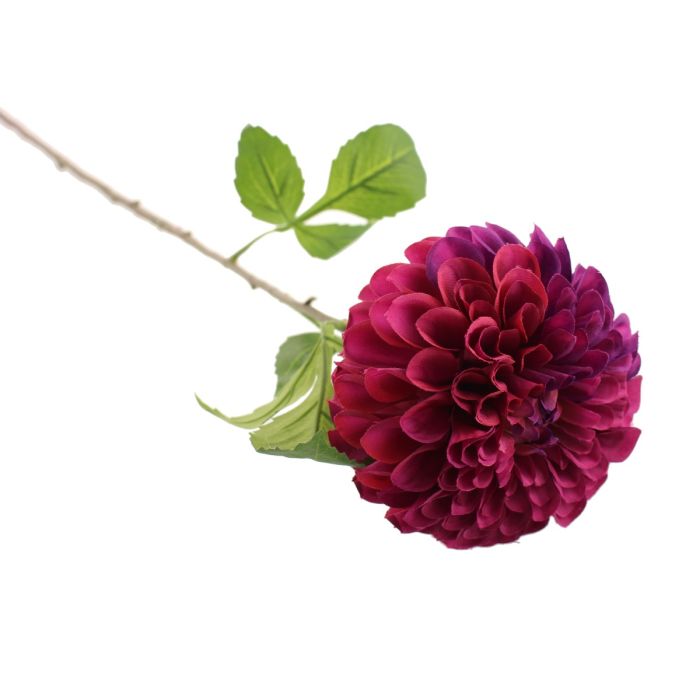 75cm Ball Dahlia Purple