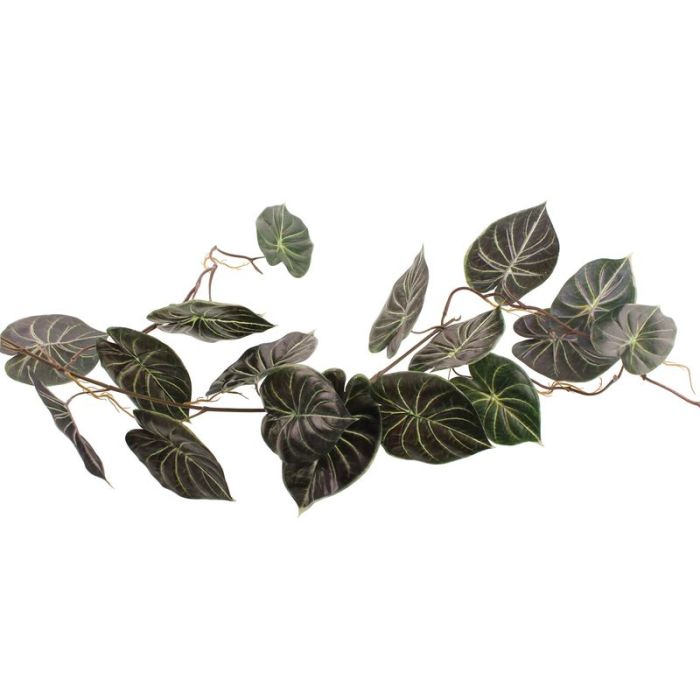 120cm Caladium Garland Green (New)