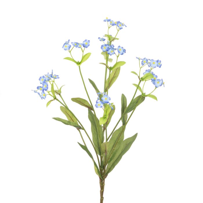 Artificial Forget Me Not Spray 64cm