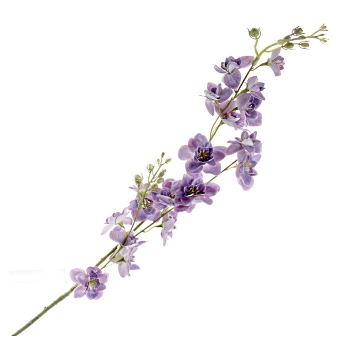 Artificial Larkspur Spray - Purple (97cm long)