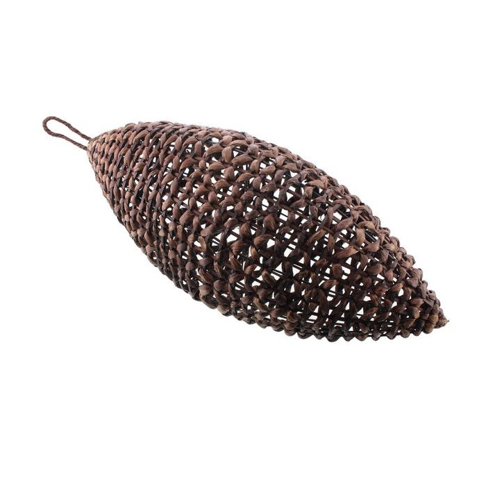68cm Basketry Hanging Drop Dark Brown