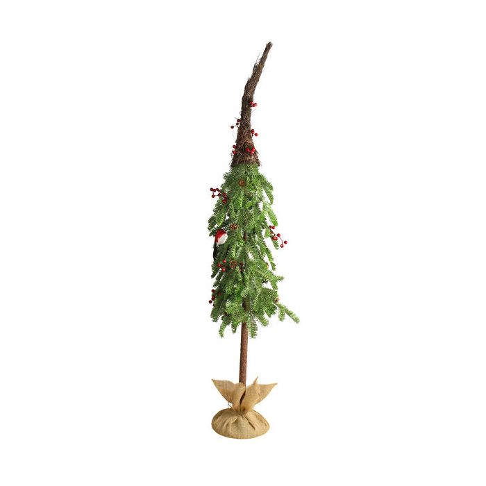 122cm Pine Tree with Berries Green