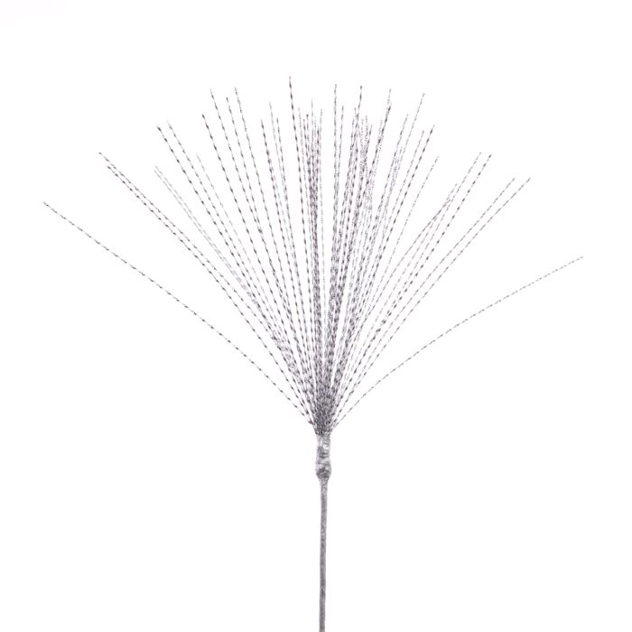 Metallic Firework Spray 67cm Silver