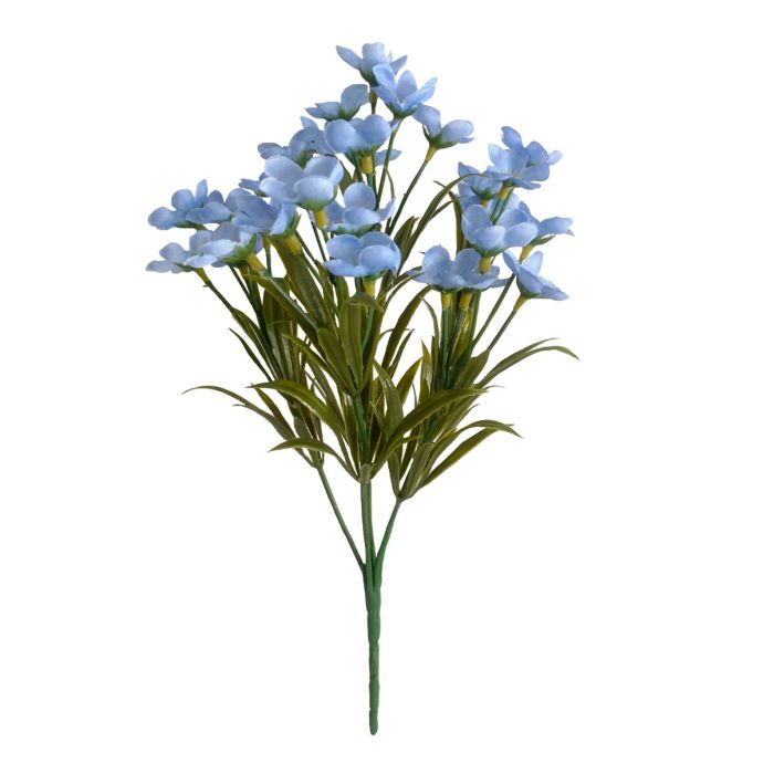 Artificial Forget Me Not Bush 32cm