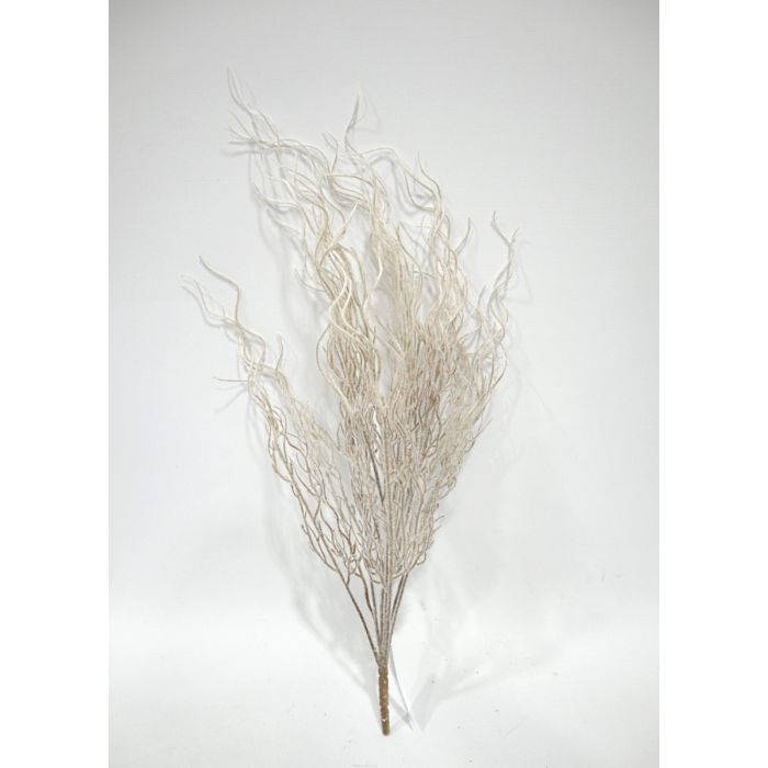 Artificial Stypa Branch - Brown/White 62cm